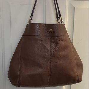 Lexi pebbled Coach bag